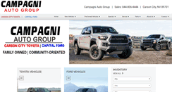 Desktop Screenshot of campagniautogroup.com